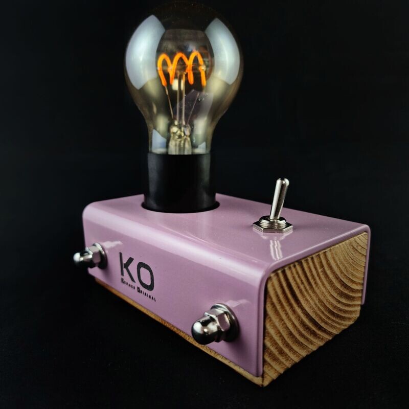 Tafellamp King Silver - Pastelviolet