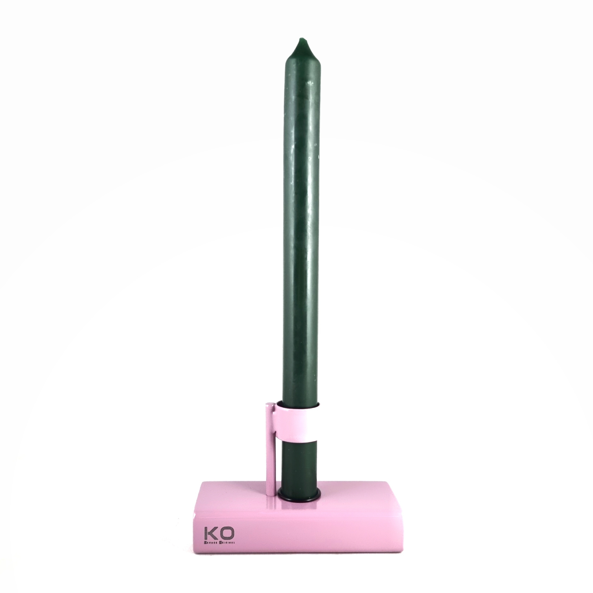 Kaarsenhouder Kirk - Pastelviolet - Handgemaakte metalen kandelaar