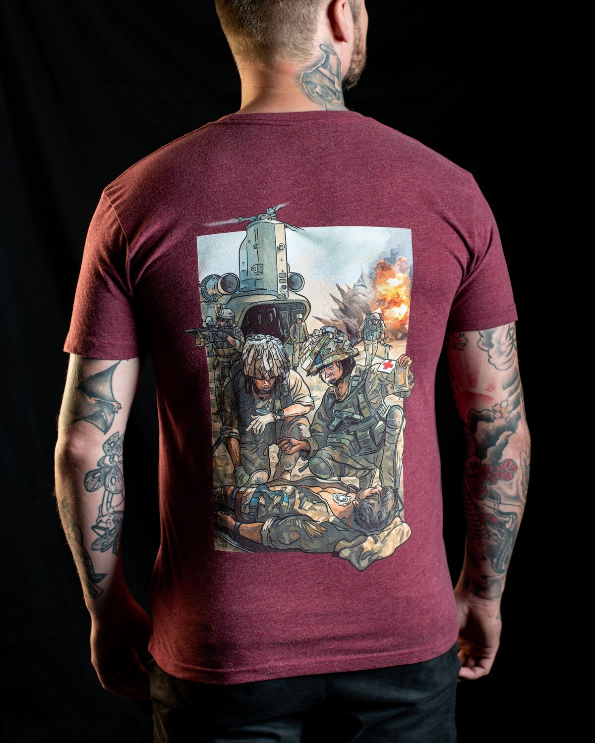 T-Shirt | Man Down | Royal Army Medical Corps