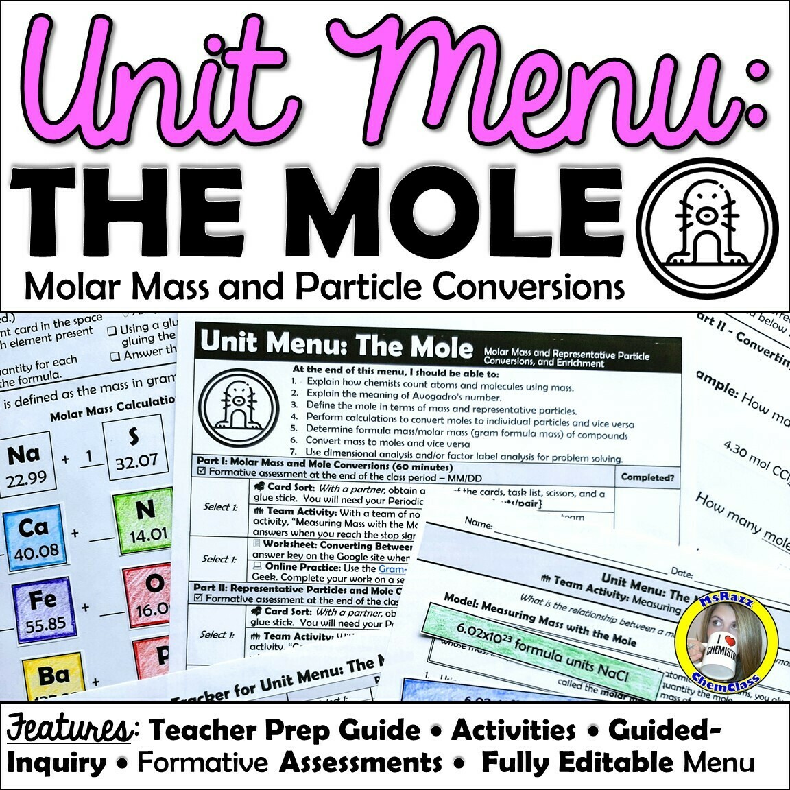 Unit Menu: The Mole