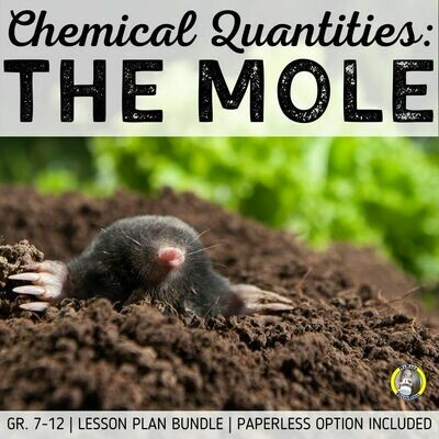 Lesson Plan Bundle: The Mole, % Composition, Empirical and Molecular Formulas