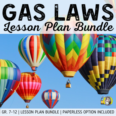 Lesson Plan Bundle: Gas Laws