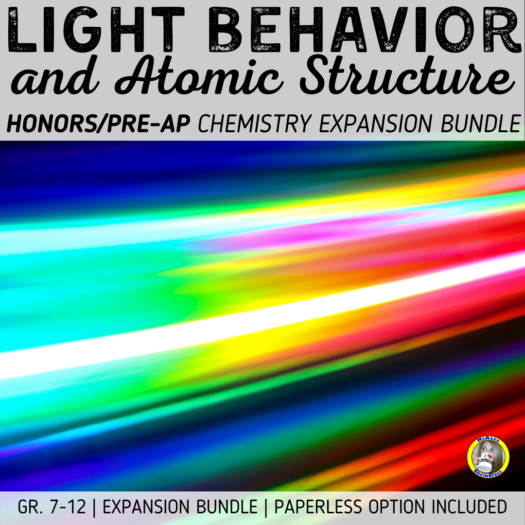 Electron Configurations: Honors Expansion Bundle