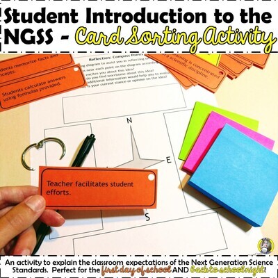 Student Introduction to the NGSS - Card Sort Activity