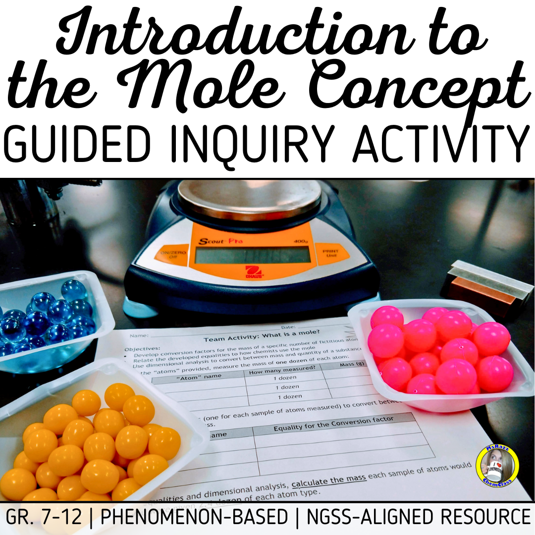 Inquiry Activity: Introduction to the Mole Concept
