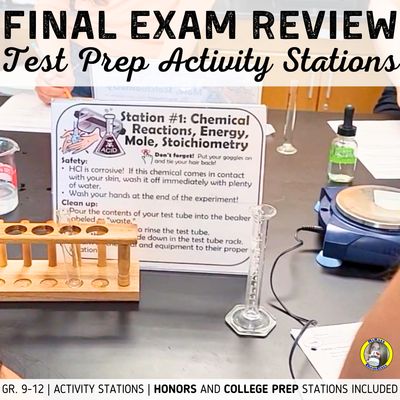 Final Exam Review Activity Stations