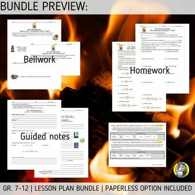 Lesson Plan Bundle: Thermochemistry