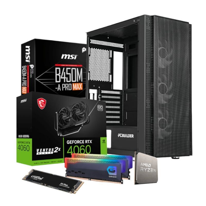 Computer Builds according to your budget and requirements.