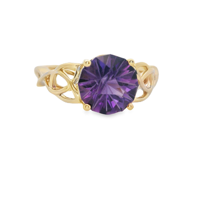 Elegant Amethyst Ring