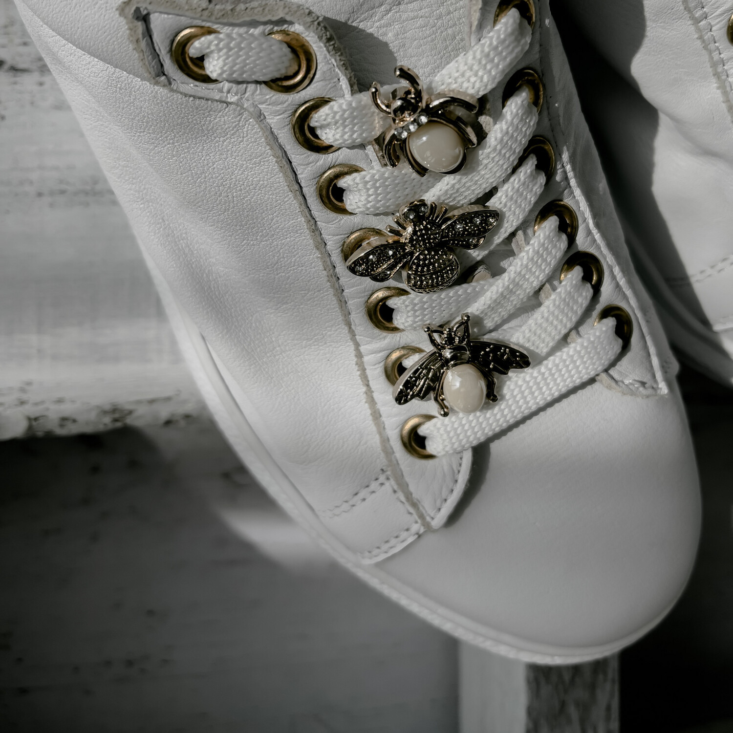 Sneaker platform applicazioni api  bianco