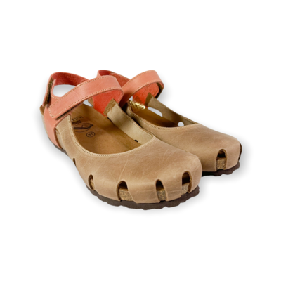 Sandalo punta chiusa BEIGE/COTTO Sandalo punta chiusa BEIGE/COTTO