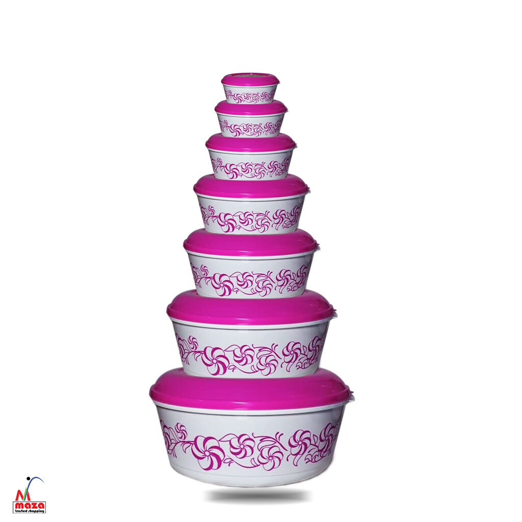 Plastic Food storage containers Box seven pieces set