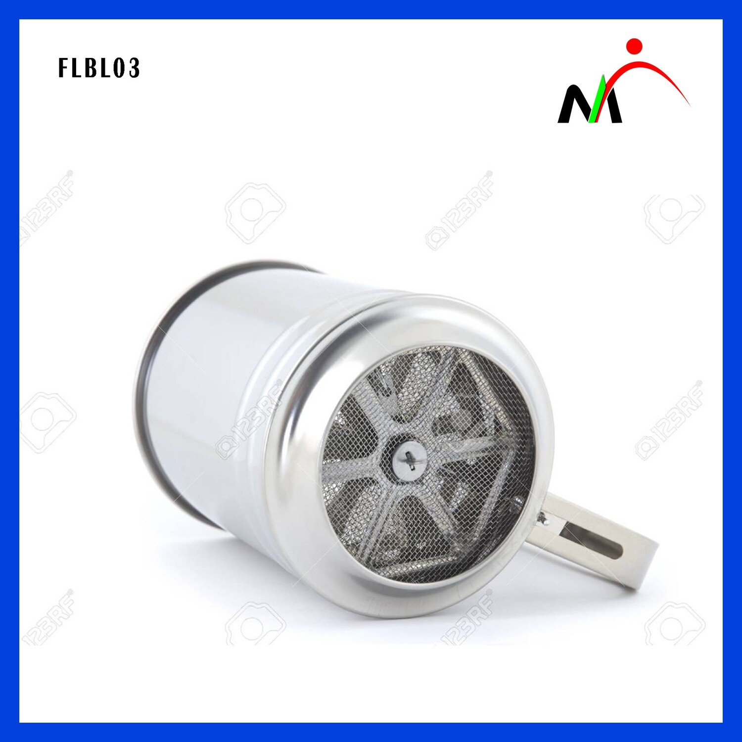 Flour Sifter Sugar Sifter Stainless Steel Trigger Action Flour_Powdered
