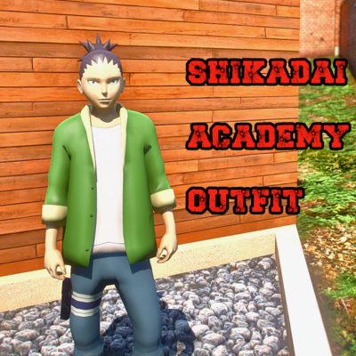 SHIKADAI ACADEMY OUTFIT AND GENIN OUTFIT 2 IN 1 COMBO PACK   ADDON PED NARUTO [ GTA 5 ]