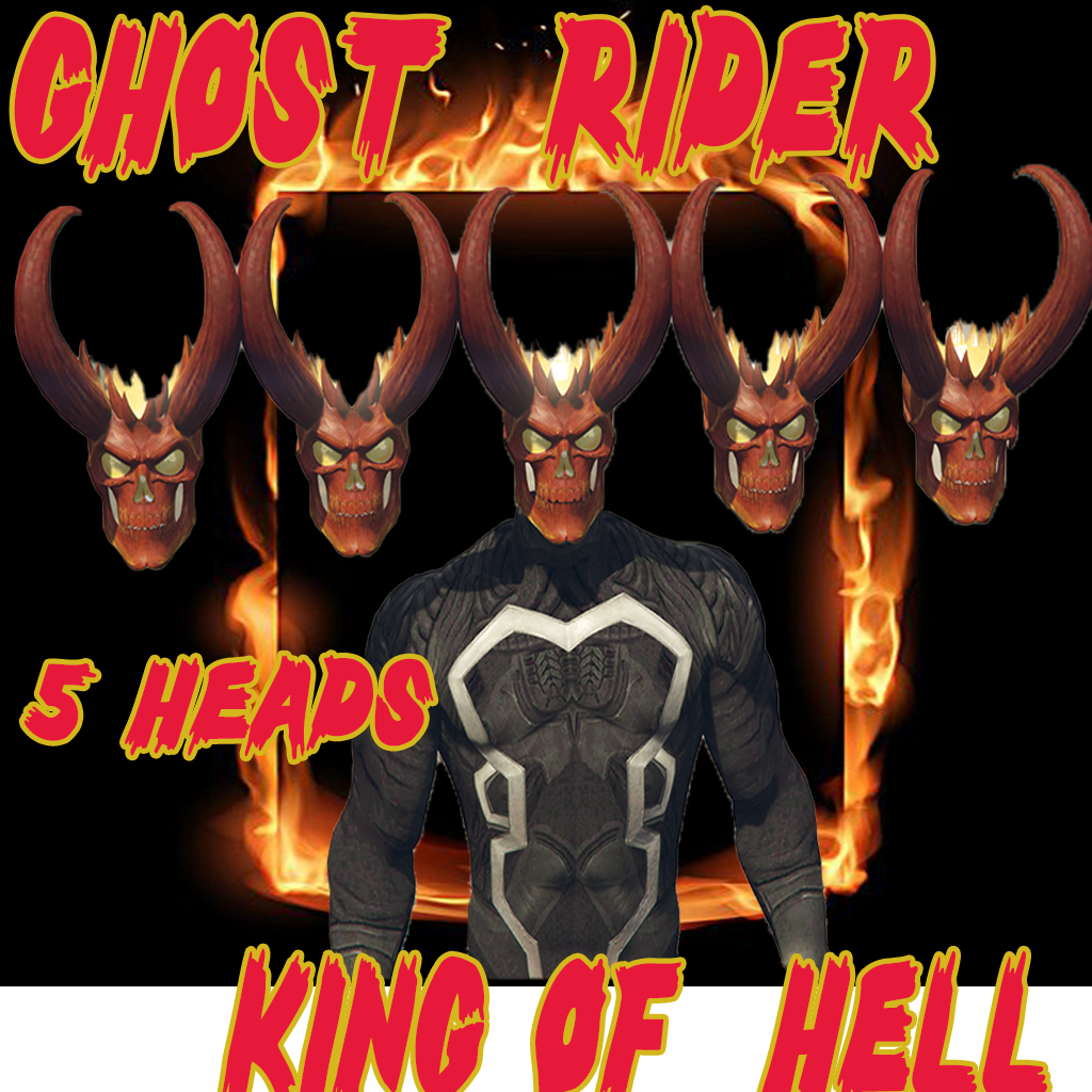 Ghost Rider - King Of Hell 5 Heads Addon Ped Gta 5