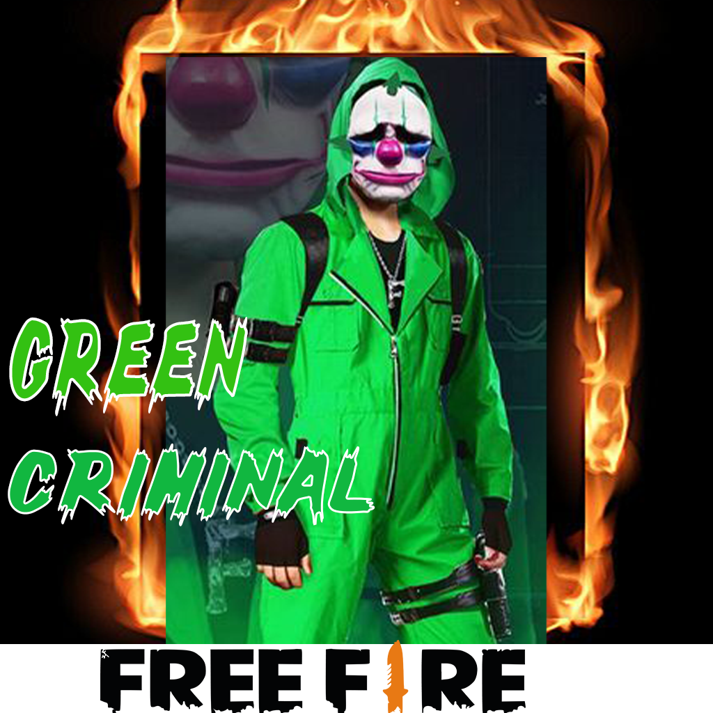 CRIMINAL GREEN FREEFIRE ADDON PED GTA 5