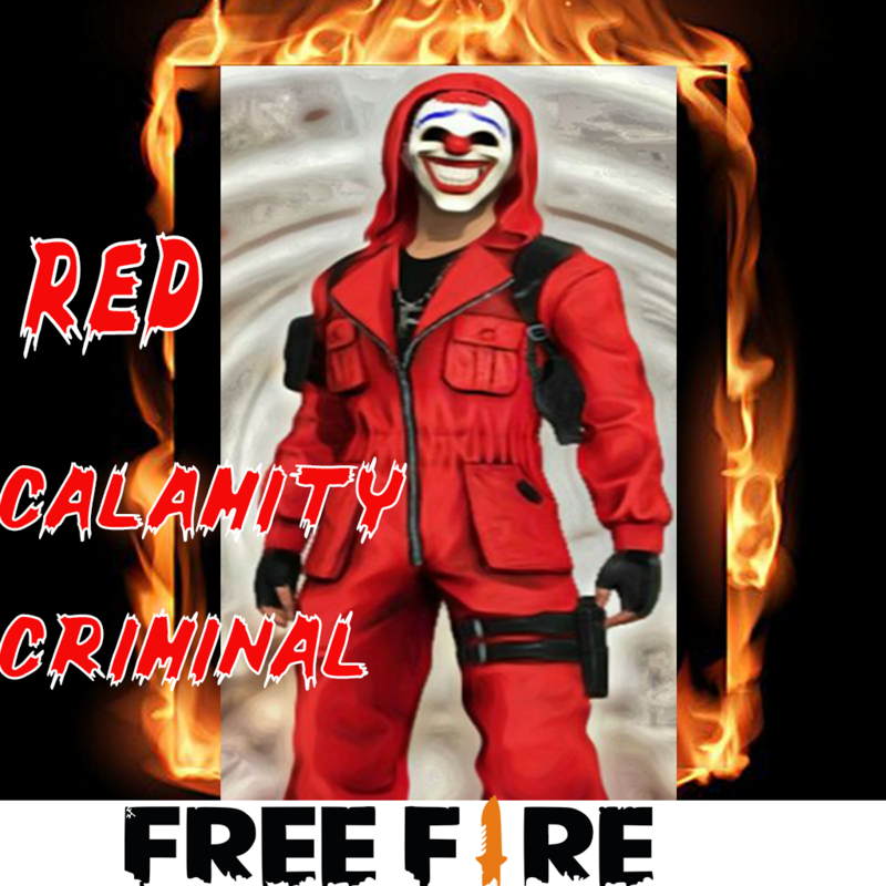 CRIMINAL FREEFIRE RED CALAMITY ADDON PED GTA 5