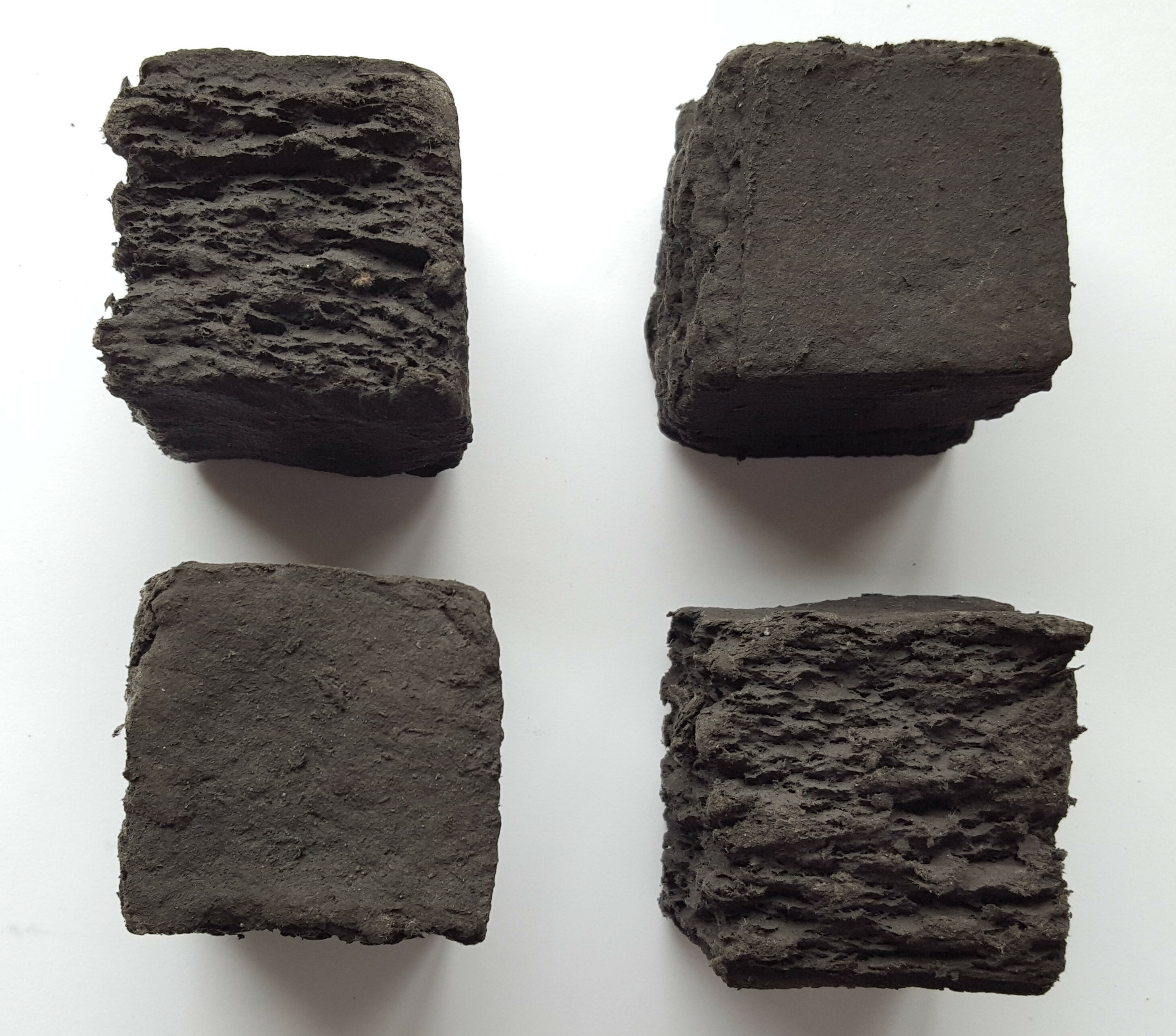 20 GAS FIRE REPLACEMENT COALS COAL SQUARE CERAMIC 50MM SPECIAL OFFER NEW SELLER 