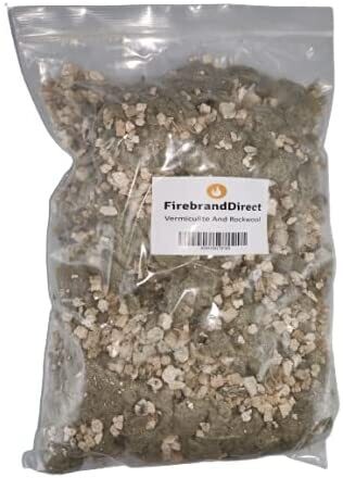 Vermiculite and Mineral Wool Mix for Gas Fires – Give Your Fire A Burning Ember Effect – Firebrand Direct
