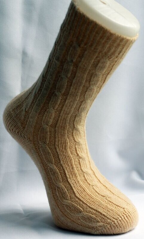 Chaussettes en  laine du chameau L 38/39
