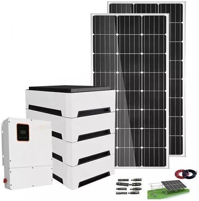 10 kWp PV Anlage: Solar-Komplettanlage mit Wechselrichter & Montagematerial