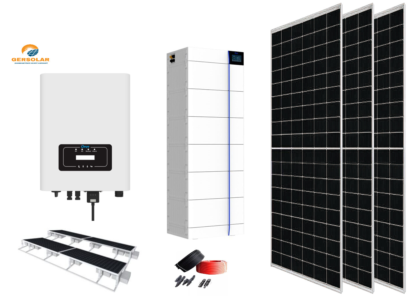 Solar-Komplettset ab 20 kW mit Speicher