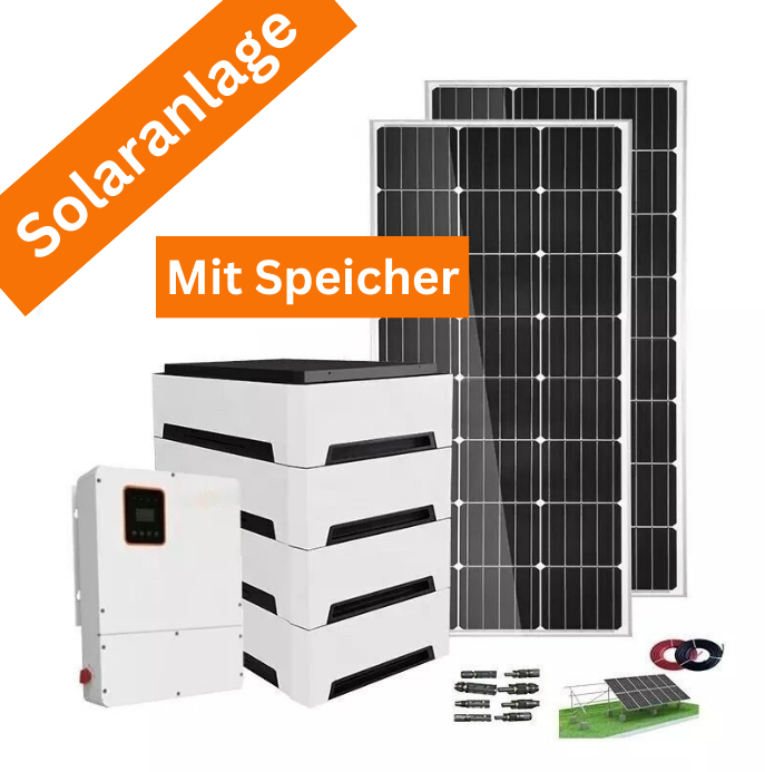 5000 Watt Solaranlage mit Speicher 5000 Watt Solaranlage mit Speicher