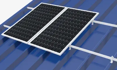 PV Montagesystem für  Trapezdach