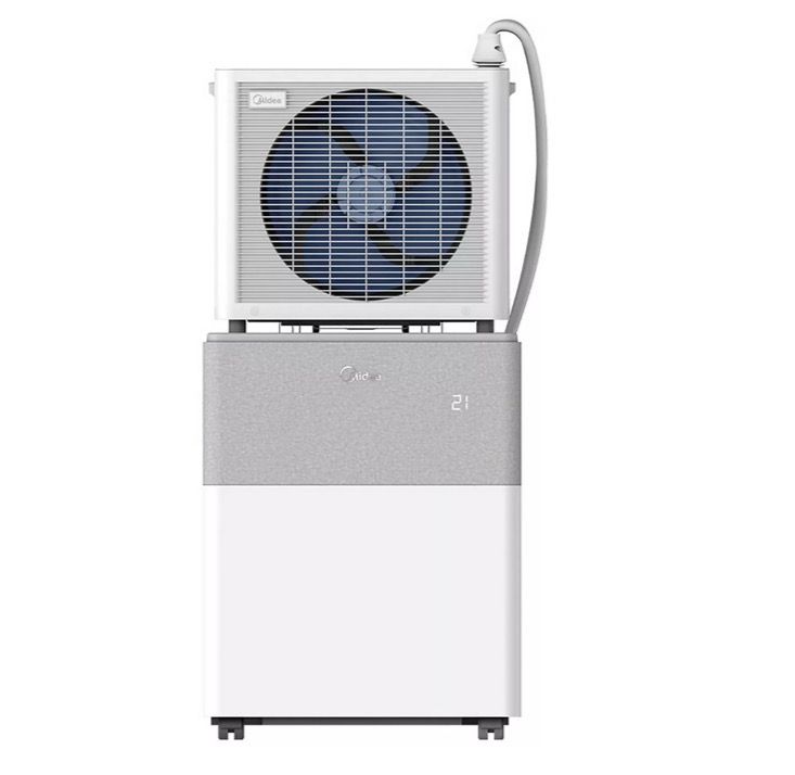 Midea PortaSplit Mobile Split-Klimaanlage Weiß/Grau – für Räume bis 42 m²