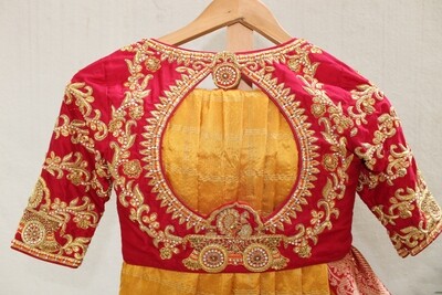 Grand Bridal Chariot design Bridal Blouse