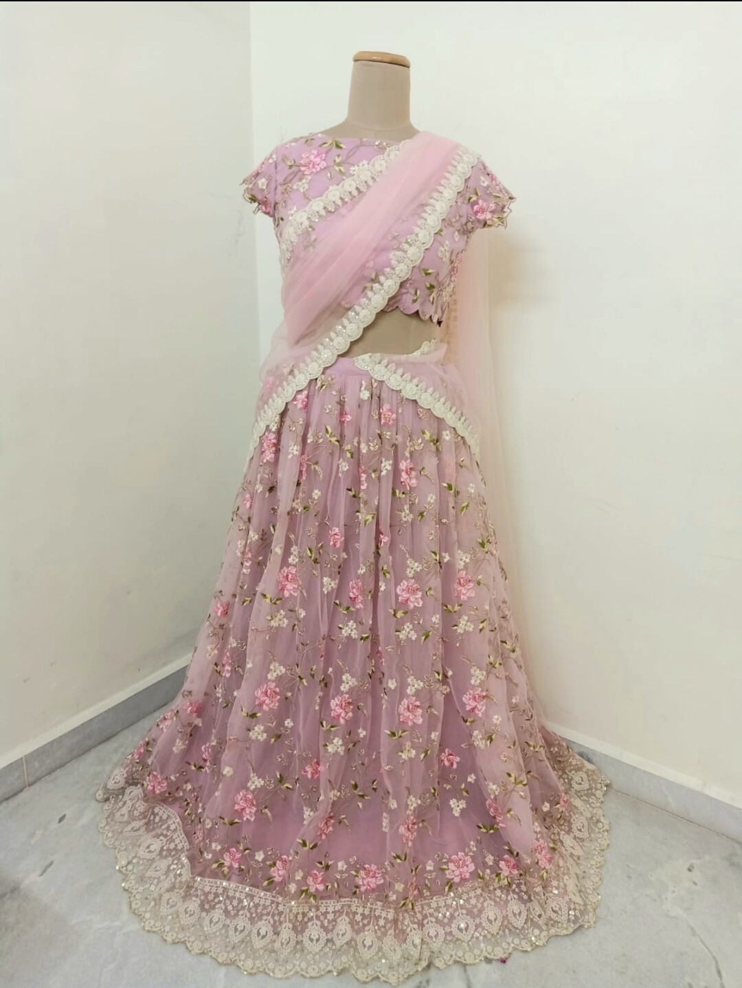 BLUSH PINK LEHENGA