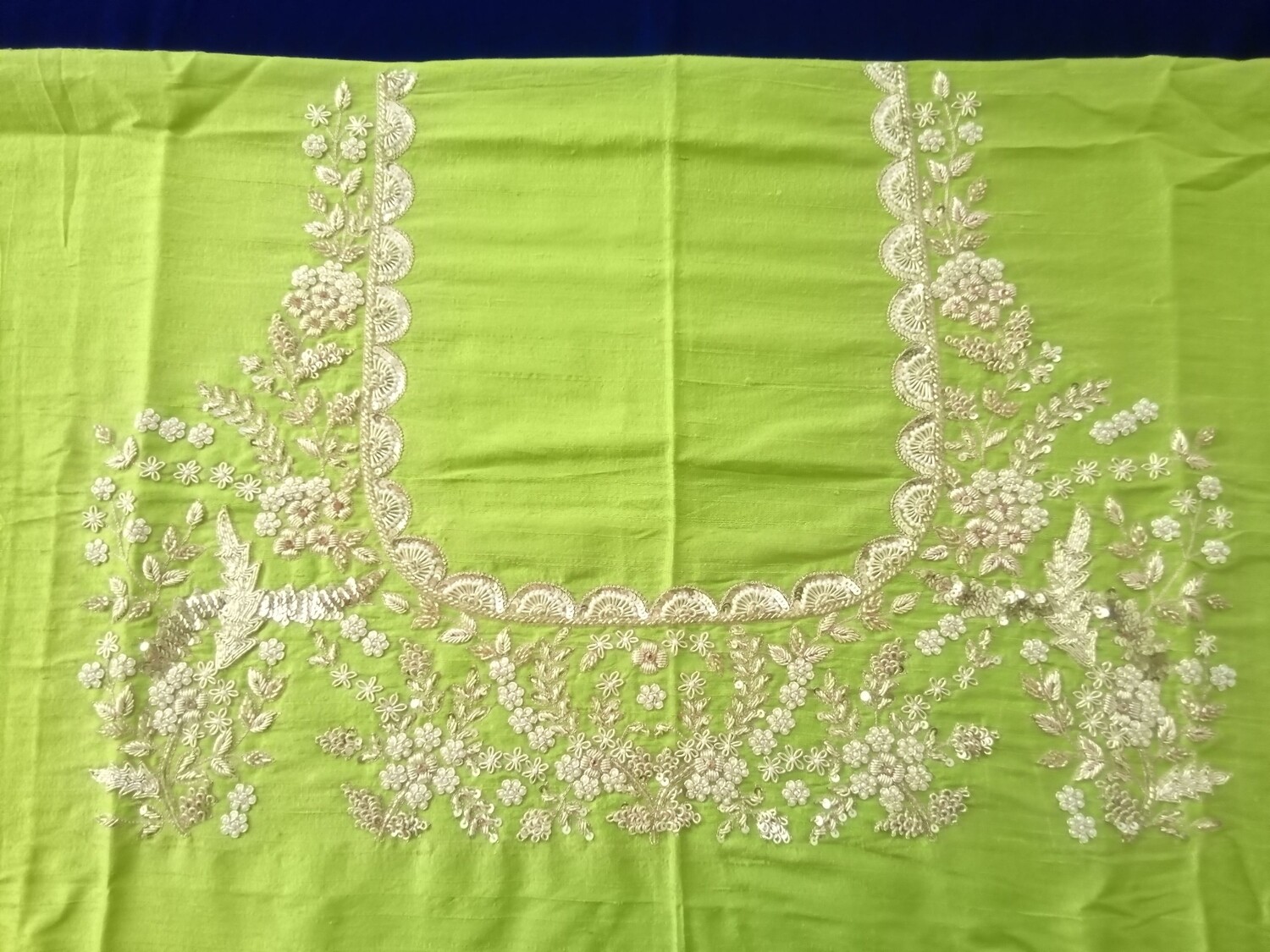 Green bridal blouses