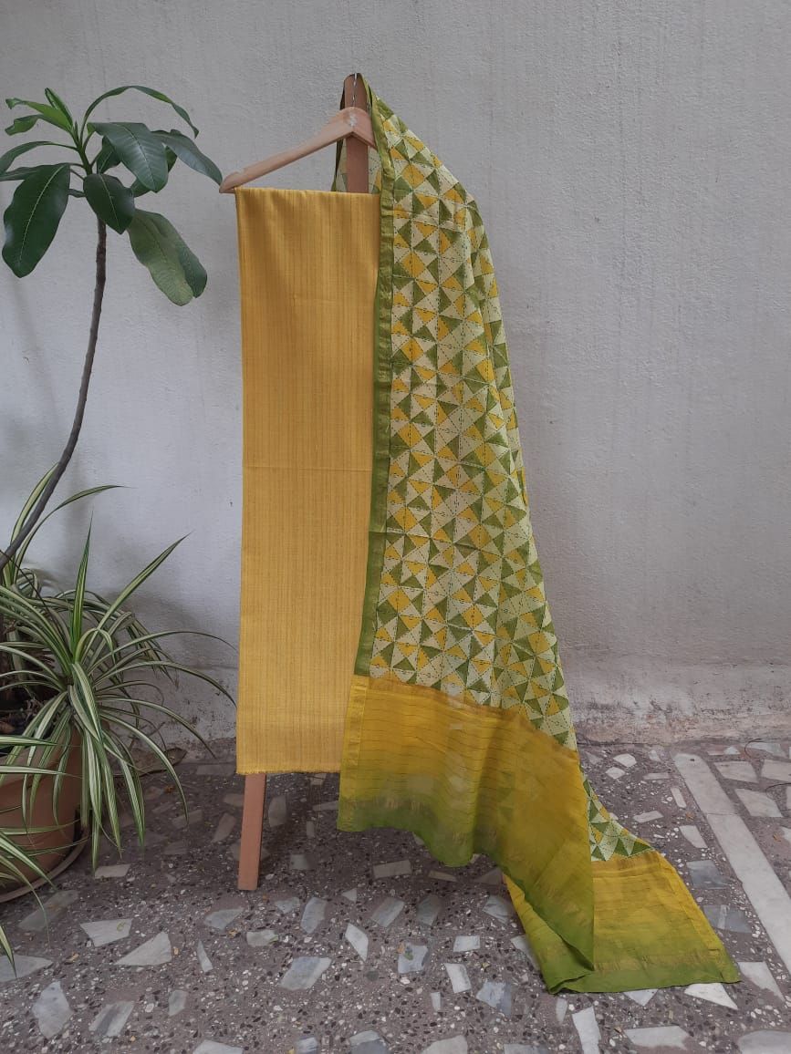 Classic Mustard yellow colour dress