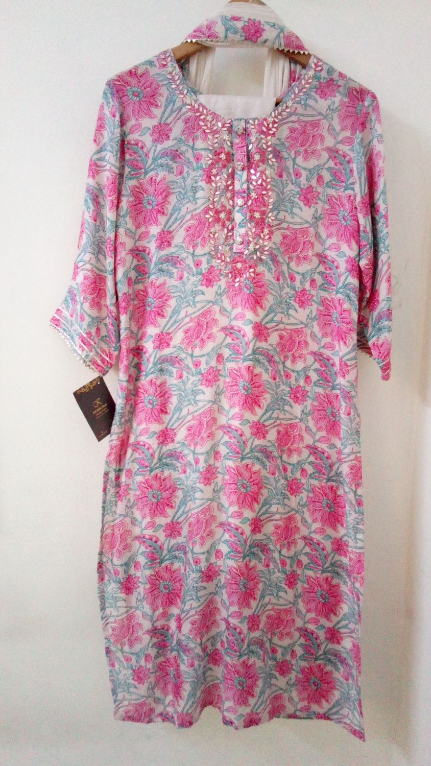 Chanderi dress 