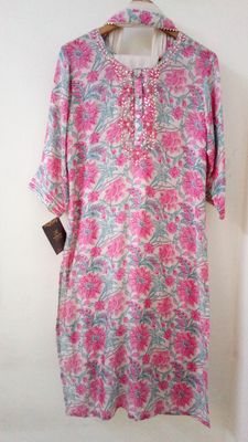 Chanderi dress 