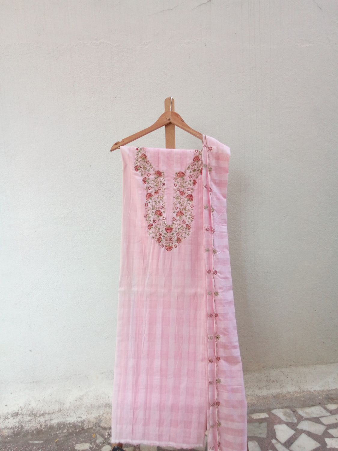 Rose Pink chenderi dress