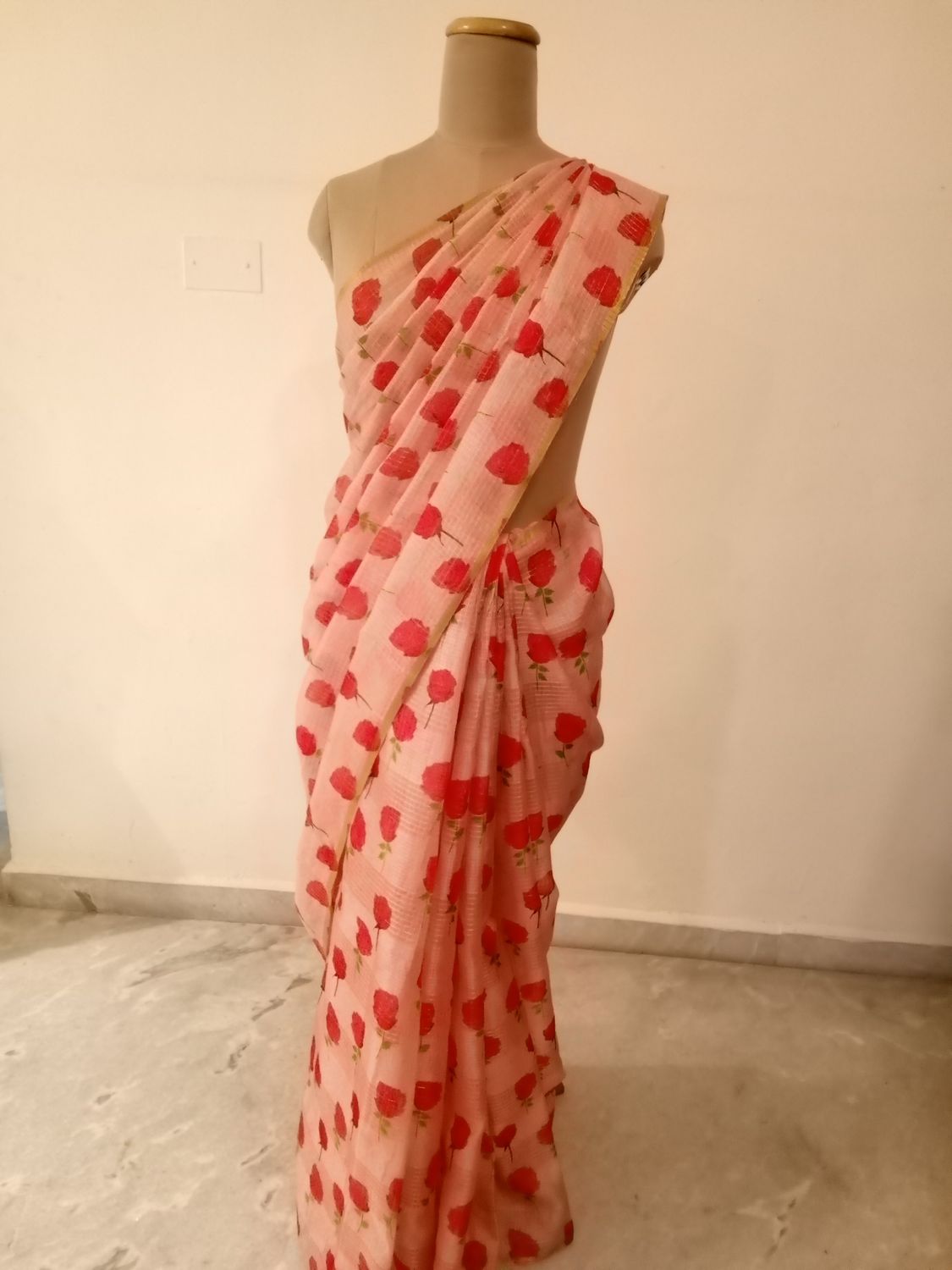 Rani Pink Kota Saree 