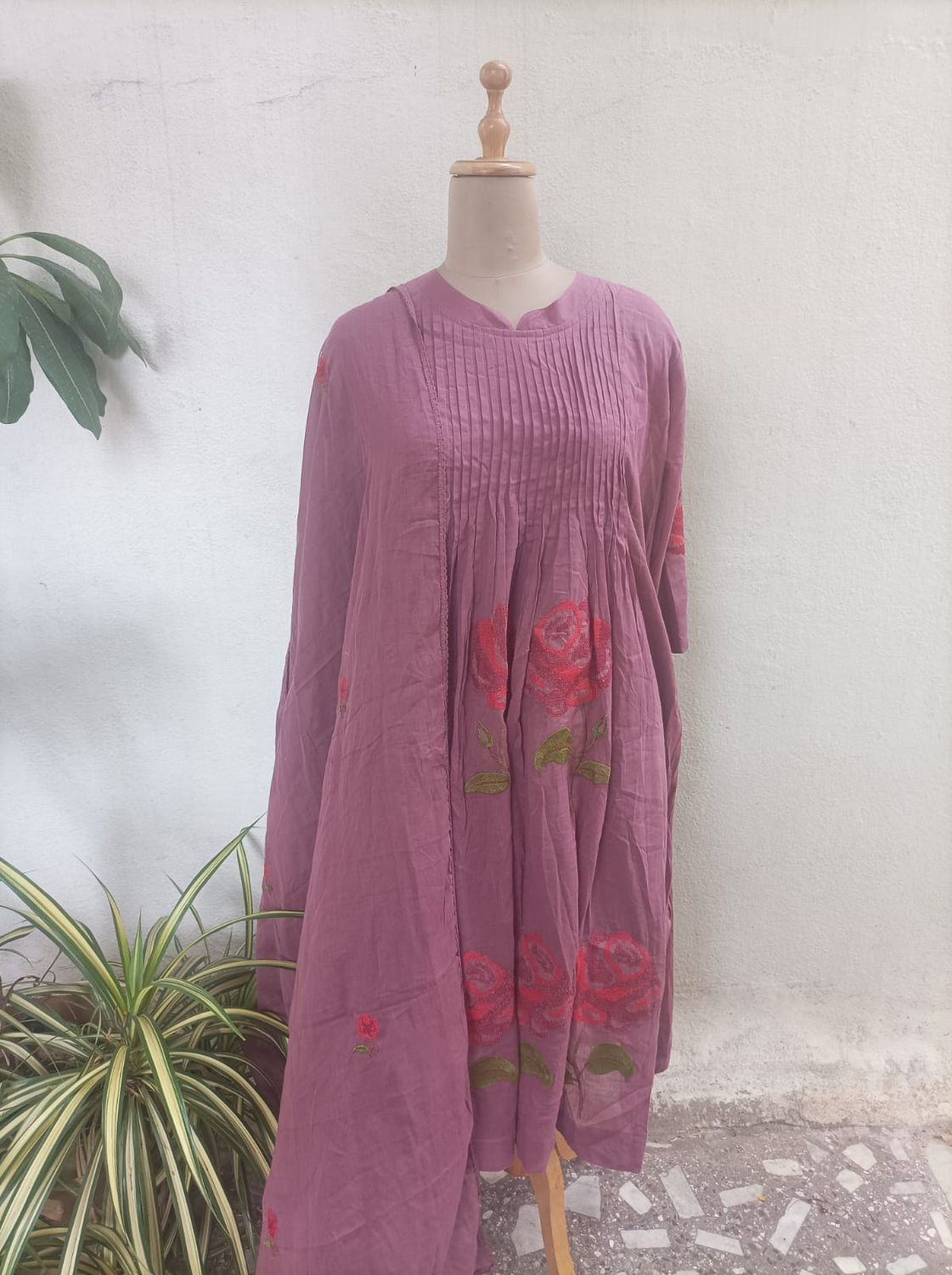 Mul Cotton three peice set 