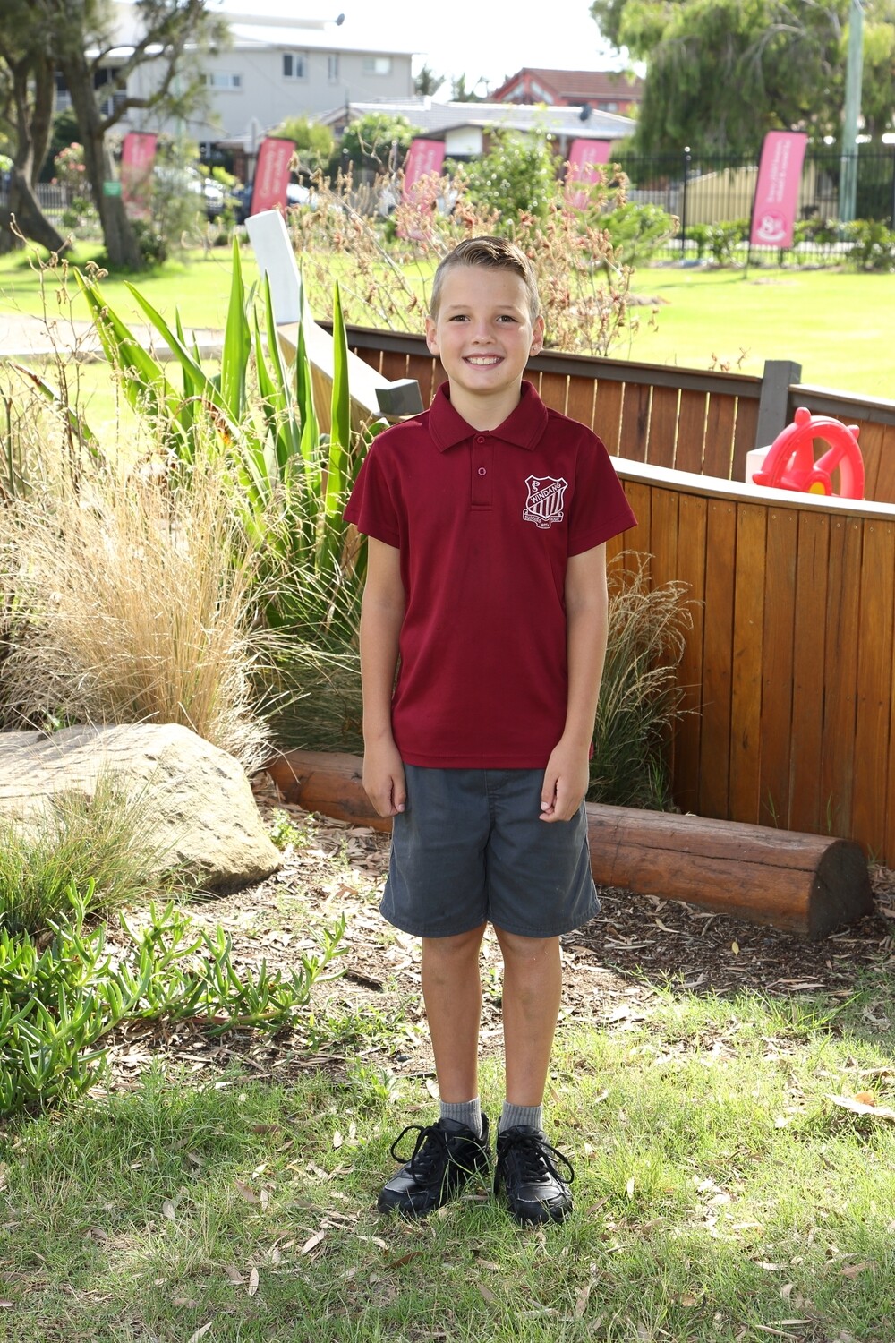 Maroon Short Sleeve ADULT MEDIUM