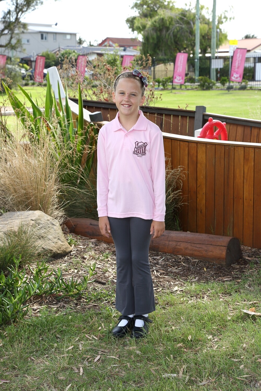 Pink Long Sleeve Size 12