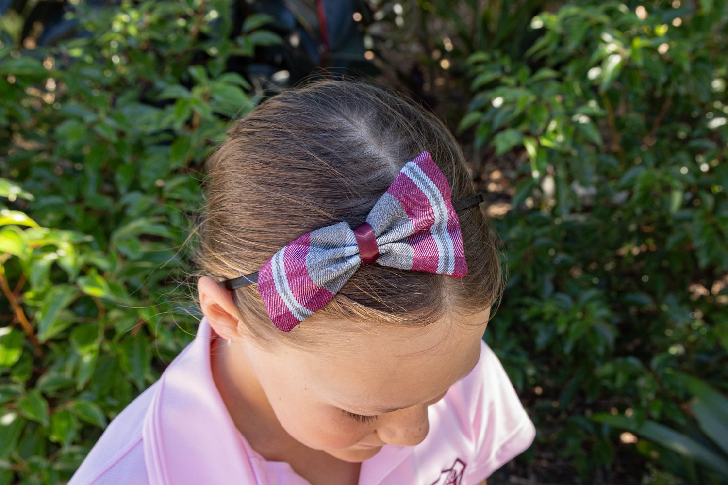 Bow Headband (Winter Fabric)