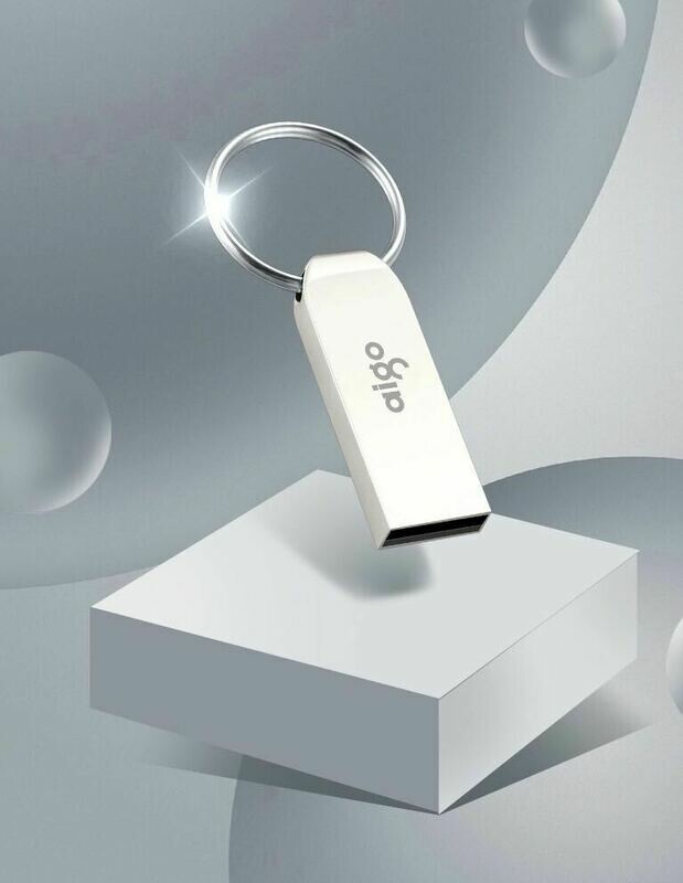 USB Flashdrive - Metal Case Key Chain - Engravable - 32GB &amp; 64GB