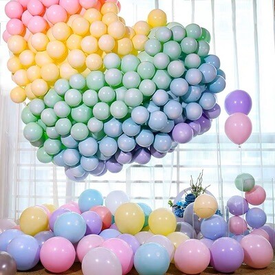 Balloons 10&quot; - Ahh The Magic Of Pastels - 100pc Packs