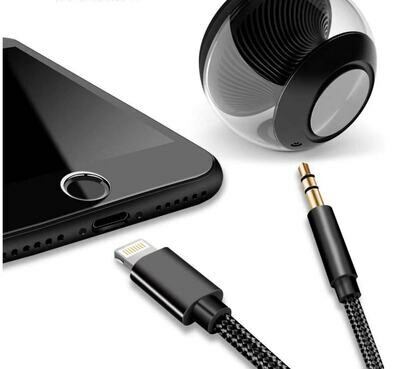 iPhone Lightning to AUX Cable - Direct Connection