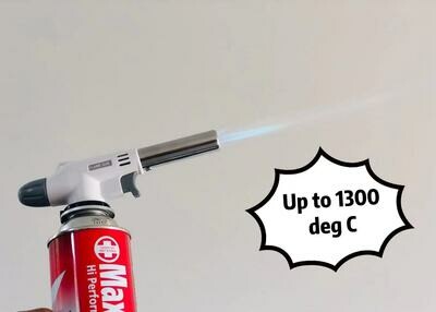 Butane Gas Torch Attachment - For The Professional Or Hobbyist - Multiple Uses