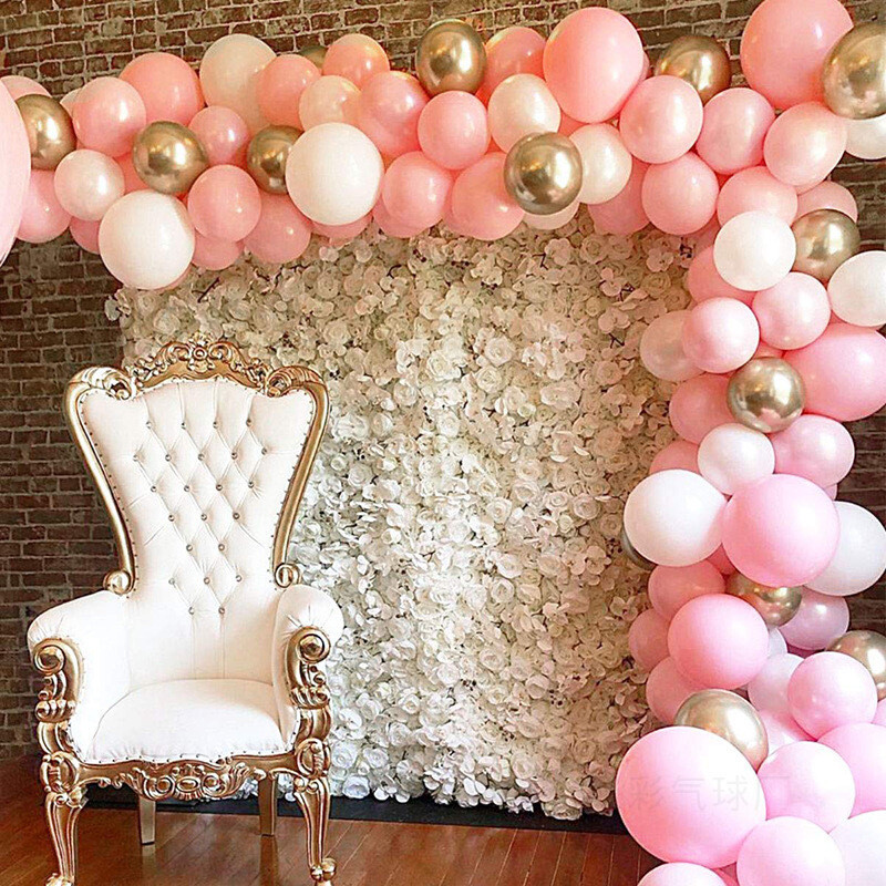 Garland Kitset Design #2 - 117 pc - Gorgeous Pink/White/Metallic Gold