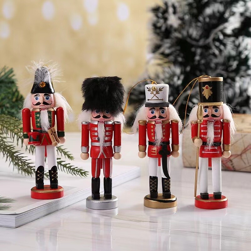 Xmas Guards - Kings Soldiers - Set Of 4 Xmas Hanging Toys