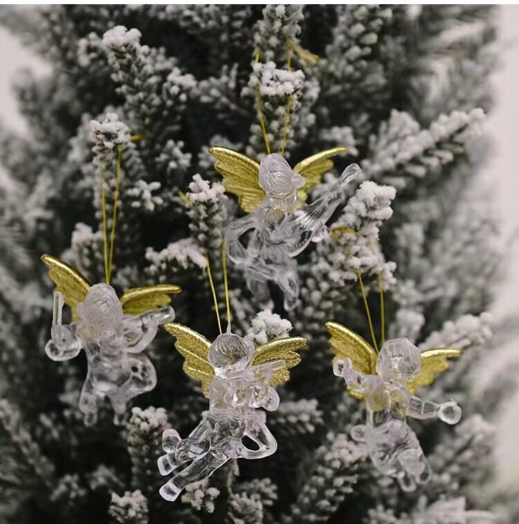Tiny Xmas Angels - Xmas Decorations For Your Tree - Classic Shape