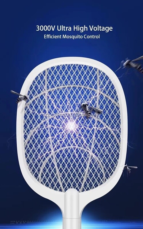 Electric Fly Swat Zapper - Handheld - Rechargeable