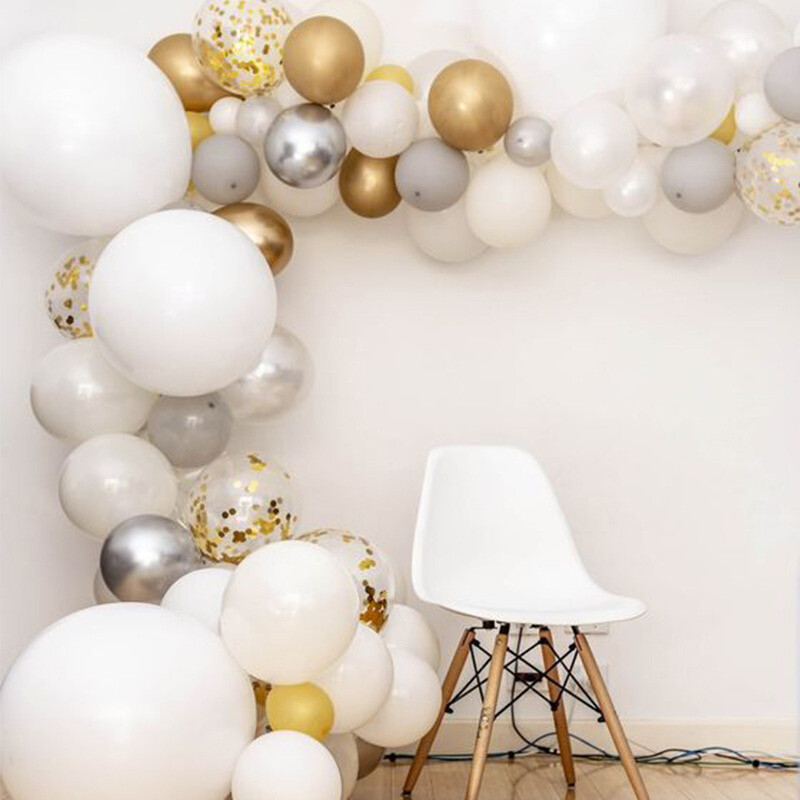Garland Kitset  Design # 10 - Golden Glitters - 128 pc